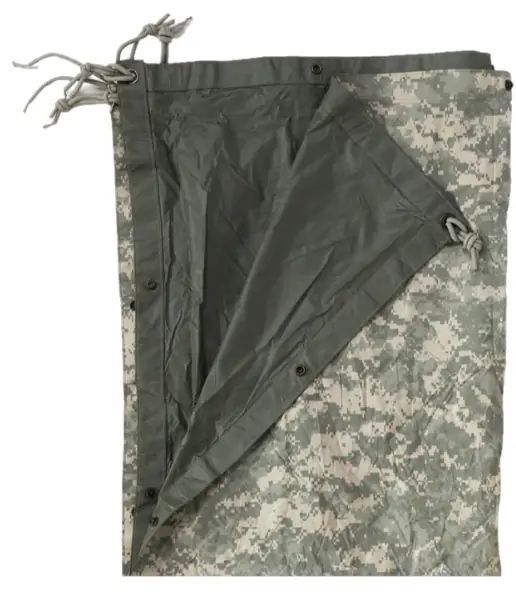 Тент GI Nylon Reversible Tarp&mdash; ACU/Foliage, Like New GI-TARP-ACU FOL-LN фото